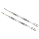 thumbnail image 1 of 2 Pack Double Ended Stainless Steel Cuticle Pusher for Removing Dead Skin, 1 of 1