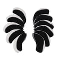 thumbnail image 2 of 11 Pcs Iron Headcover Anti Scratch Numbered Headcover Protector Guard 4 9, P, S, White, 2 of 8
