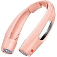 thumbnail image 1 of Ventilador de cuello portátil ZEEFO 6000 mAh con pilas, color rosa, 1 of 7