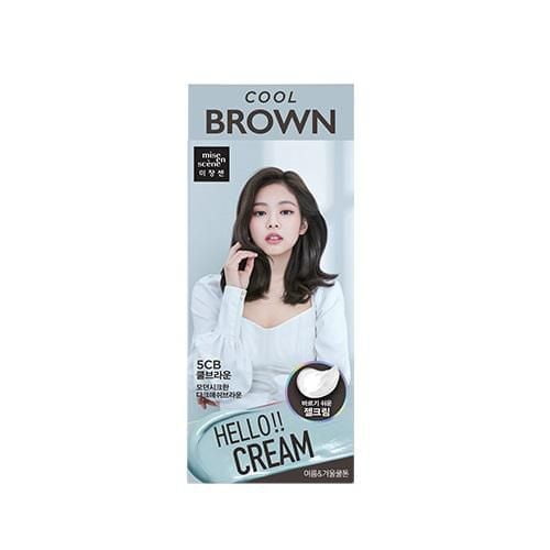 Mise-en-scène Bonjour Couleur Crème (5CB-Marron Froid)