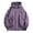 Purple, variant on WREESH Fashion Winter Jacket Men'S Stitching Drawstring Hooded Slim Jacket Coat Outwear Purple
