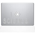 thumbnail image 1 of The Decal Guru I Atom Science Autocollant Vinyle Autocollant, 13" MacBook Pro (2015 et Modèles Plus Anciens), Argent (1365-MAC-13P-S), 1 of 1