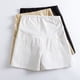 thumbnail image 2 of Pantalones cortos de mezclilla para mujer, lavados, holgados, de verano, para uso exterior, informales, combinables, modernos, para mamá, 2 of 2