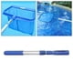 thumbnail image 4 of Poste telescópico de piscina de aluminio universal de 90 cm de 3 , acabado fuerte y acanalado, 4 of 9