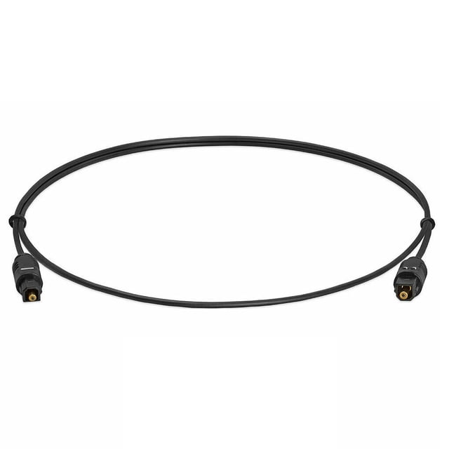 Cateissary De fibra óptica Cable de Audio Digital de absorción de choque de Audio Digital de TV teatro Barra de sonido de Cable de sonido óptico Sistemas de cine en casa 1m