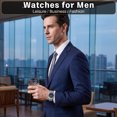 thumbnail image 3 of SKMEI Watch for Men Fashion Casual Waterproof Watch Date Luminous Quartz Analog Mens Wristwatch Stainless Steel Watches, 3 of 8