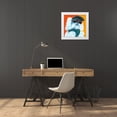 thumbnail image 3 of Vitaletti, Carolee 26x26 White Modern Wood Framed Museum Art Print Titled - Cute Pups IV, 3 of 4