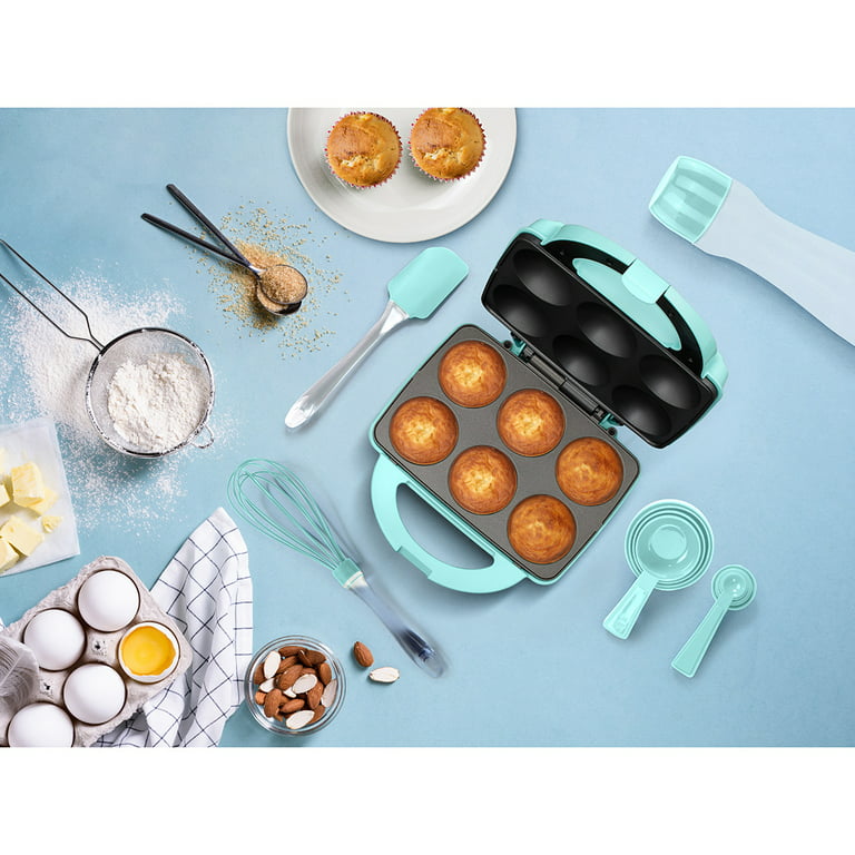 HF-09013- 6 Regular Sized Cupcake Maker- Holstein Housewares 