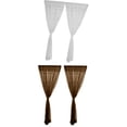 thumbnail image 1 of Cortina de Ventana Transparente Zulema 4 Piezas 2 Colores H: 79, 1 of 8