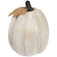 thumbnail image 5 of Northlight Knitted Fall Harvest Pumpkin Decoration - 6.25" - Beige, 5 of 7