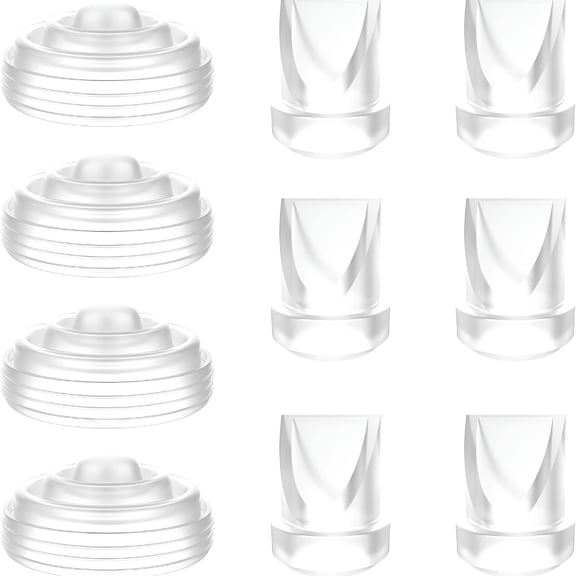 DESIGNICE 1 Set Valves And Diaphragm For Breast Pumps High-Efficiency Silicone Replacements Parts Leak-Proof And Sturdy Breast Pumps Accessories