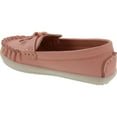 thumbnail image 3 of VIA PINKY BECCY-62B Children Girl Comfort Slide On Moccasin Top Flat Loafers, 3 of 4