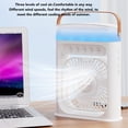 thumbnail image 3 of Enfriador De Aire Evaporativo, Humidificador De 3 Velocidades, Temporizador USB Enchufable, Ventilador De Aire Acondicionado Portátil Para Mesa, 3 of 7