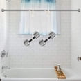 thumbnail image 4 of Phenofice Tringle à Rideau Rétractable en Acier Inoxydable Réglable pour Rideau de Douche 1ensemble, 4 of 6