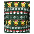 thumbnail image 6 of Pokemon Men's Santa Pikachu Holiday Fair Isle Ugly Christmas Sweater, 6 of 6