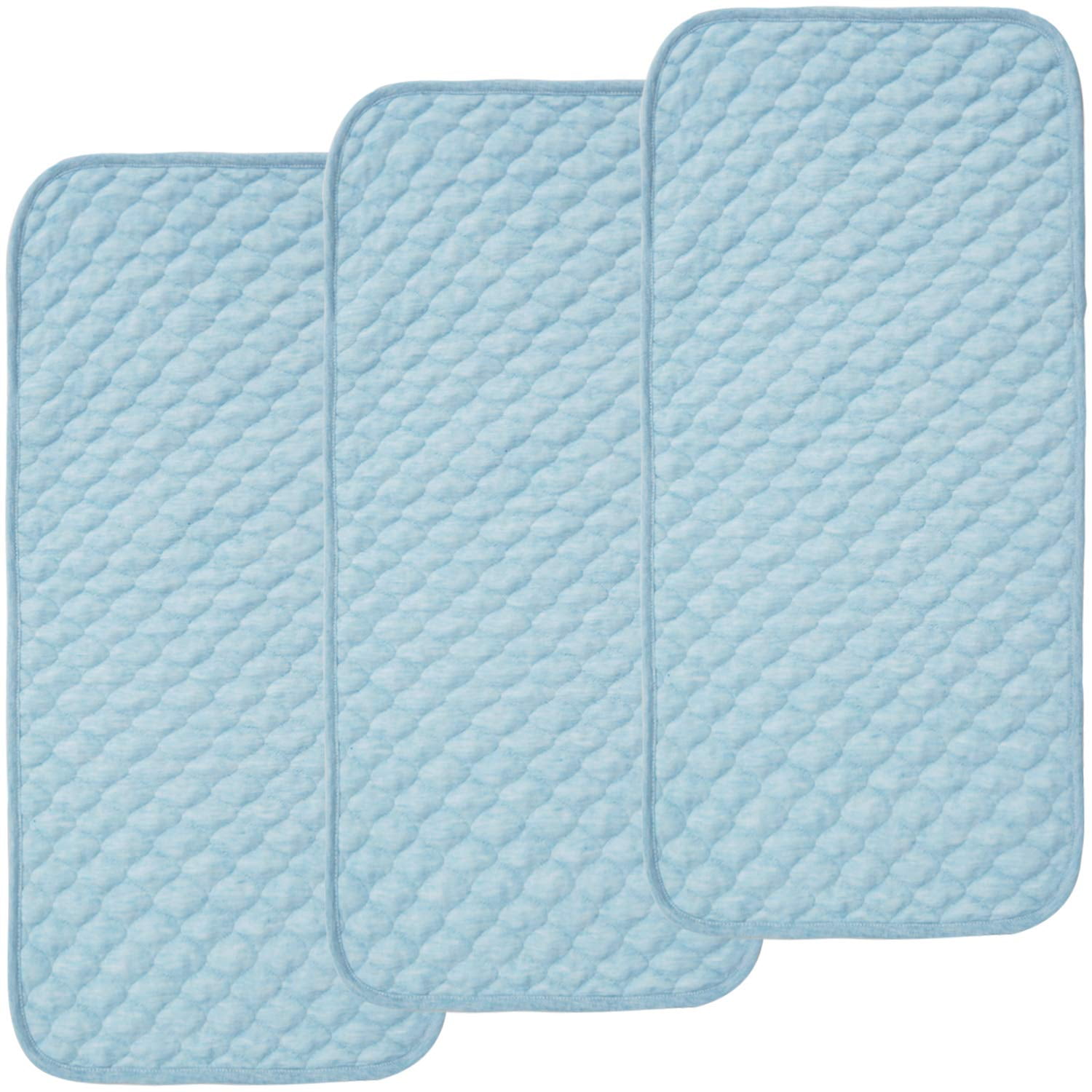 BlueSnail Quilted Thicker Longer Waterproof Changing Pad Liners for