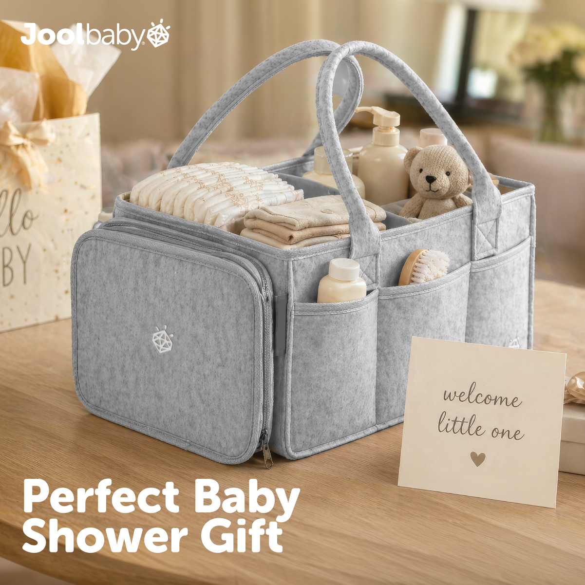 Jool Baby Tag-Along Diaper Caddy Organizer photo 2