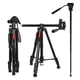 thumbnail image 1 of Trípode VT-890H 178 cm / 70 pulgadas Trípode desmontable portátil de aleación de aluminio ligero con cabeza de bola giratoria Columna central 5 kg Cojinete de carga con bolsa de viaje para c KINGJOY Trípode, 1 of 7