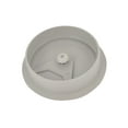 thumbnail image 3 of Unique Bargains Off White Round 80mm Hole Dia Desk Table Computer Cable Line Box Cover, 3 of 3