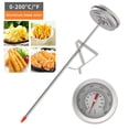 thumbnail image 6 of Deep Fry Thermometer with Instant Read,Food Grill BBQ Cooking Kitchen Thermometer,Stainless Steel Meat Cooking Thermometer,Best for Frying,Cooking of Tall pots,Beef,Meat, 6 of 9