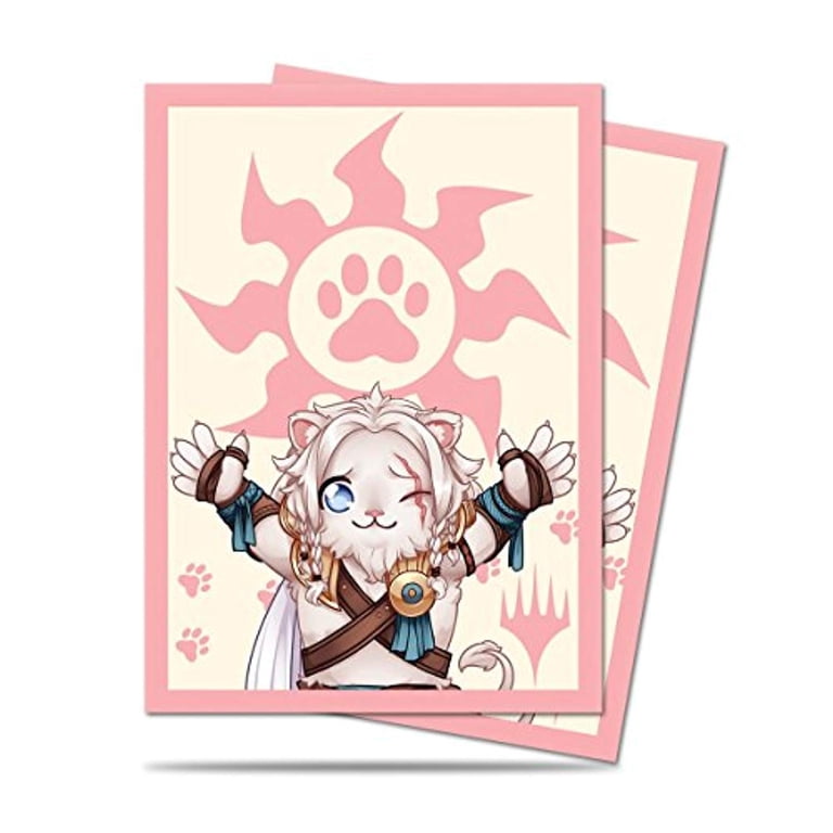 ajani card sleeves Ultra Pro ULP86907 Magic the Gathering Chibi Ajani - Lion Hug Deck  Protectors
