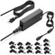 thumbnail image 1 of wonima02 90W 65W Universal AC Adapter Laptop Charger Compatible with HP Dell Asus Lenovo Acer Toshiba Samsung Fujitsu Sony Gateway Notebook Ultrabook Chromebook Power Supply Cord with 16 Connectors, 1 of 1