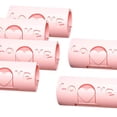thumbnail image 4 of Abrazadera Fija Multiusos para Sábanas, 5x6 Piezas, para Sujetar Aperitivos, Toallas, Color Rosa, 4 of 5