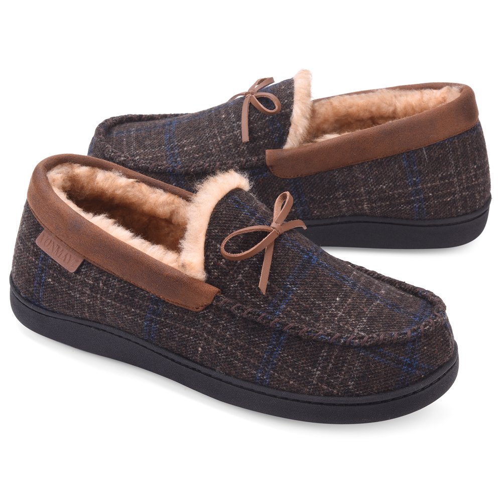 best rated men's moccasin slippers