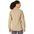 thumbnail image 2 of Carhartt Flame-Resistant Force Cotton Hybrid Shirt (Womens, Khaki, 2XL, One Size), 2 of 3