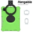 thumbnail image 3 of Dteck Kids Case for iPad Pro 11 inch 4th 3rd 2nd Gen,iPad Air 5th 4th Gen 10.9" Shockproof EVA Case 360° Rotating Stand Hand Grip Cover with Shoulder Strap for iPad Pro 11 2022/2021/2020/2018,Green, 3 of 7