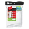 thumbnail image 4 of Camiseta Hanes Red Label para Hombre, 3 Piezas Blanco Talla G, 4 of 4