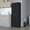 Black, variant on Sleek Dual-Door Pantry Cabinet / Meet Kitchen Storage Needs