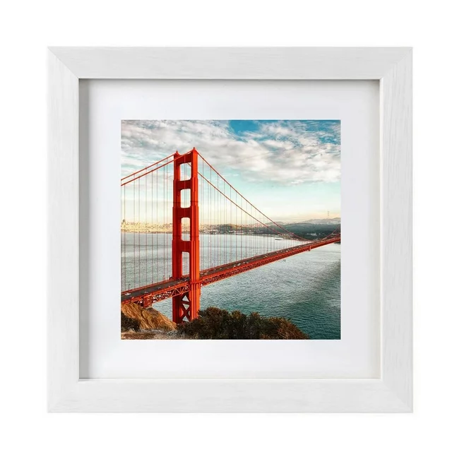 Flmtop 8-Inch Multifunctional Picture Frames Wall & Tabletop Picture Frames Modern and Simple Style Frames for Pictures, Hanging & Standing Picture Frames Home Art Gallery Photo Display