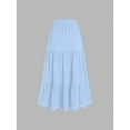 thumbnail image 4 of Tiered Maxi Skirt with Elastic Waist, 4 of 8