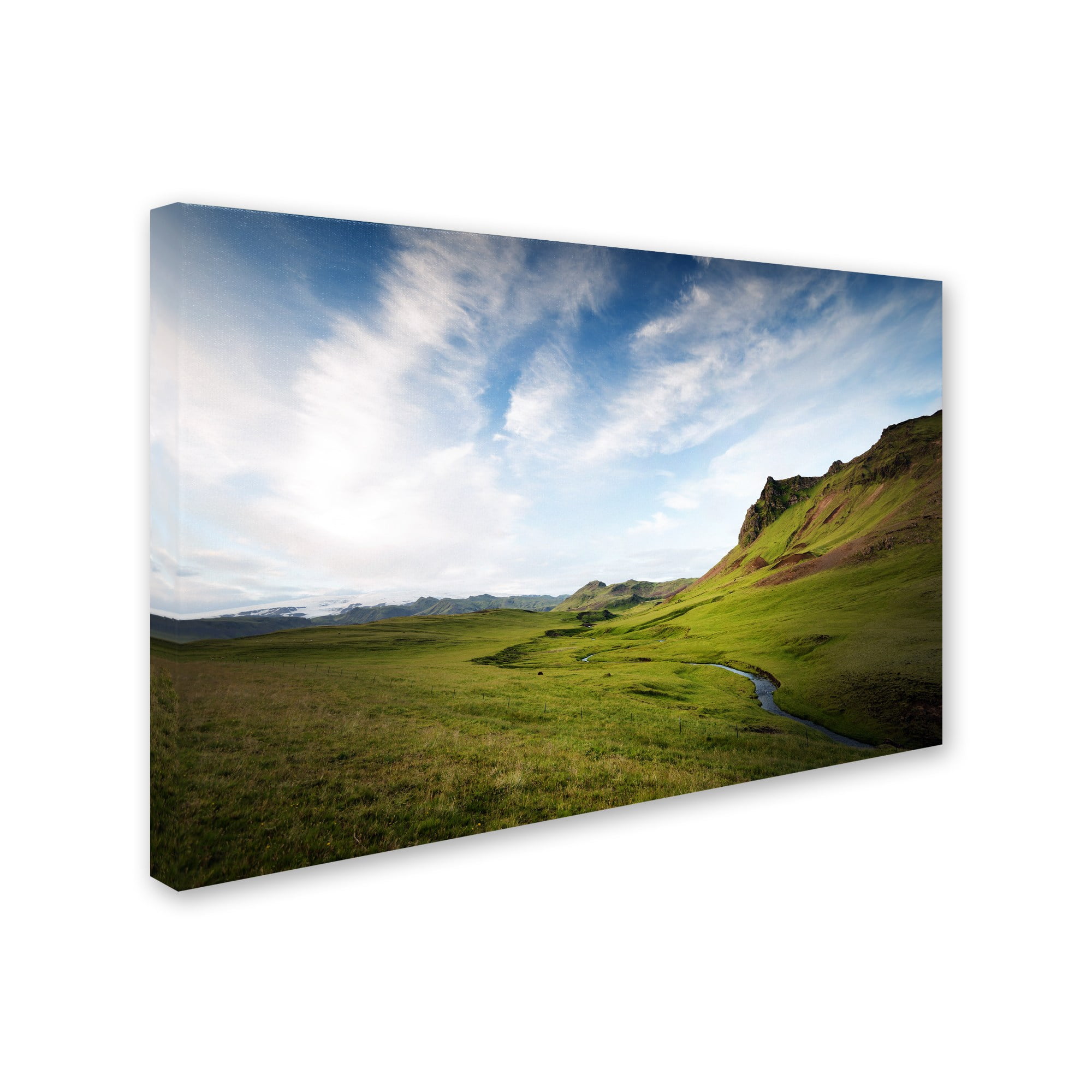 Trademark Fine Art 'Icelandic Green' Canvas Art by Philippe Sainte-Laudy