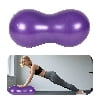 BESTSKY 2026 New Exercise Ball,39.4"*19.7"*19.7" Pilates Ball,Thickened Explosion-Proof Peanut Ball for Yoga,Fitness,Home,Gym,Purple
