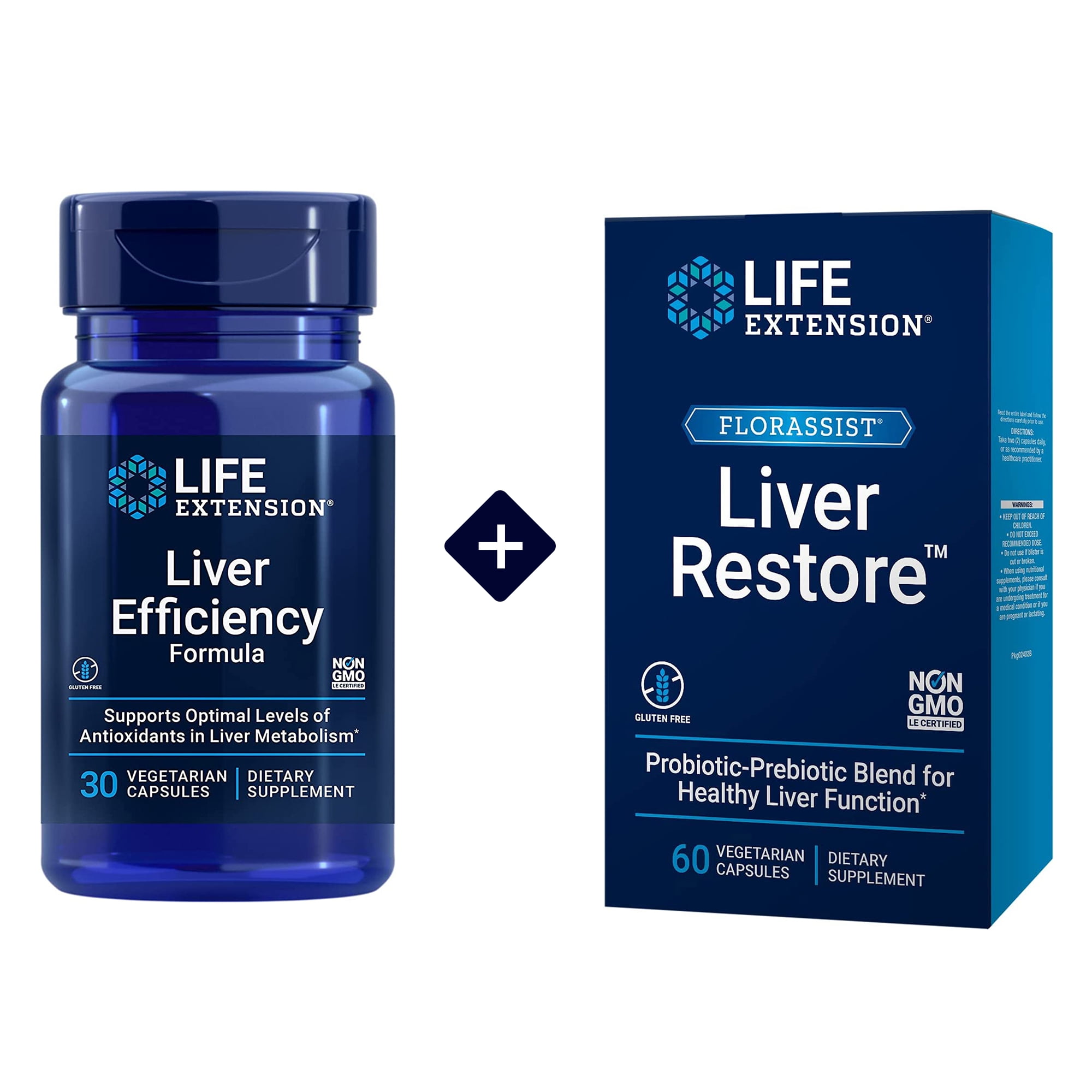 Buy Life Extension Florassist Liver Restore & Liver Efficiency Formula