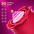 thumbnail image 4 of Adult Rose Toy Vibrator for Women Detachable Sucking and Vibrating 10 Vibration Mode Sexual Tools Sucker for Couples Games, 4 of 8
