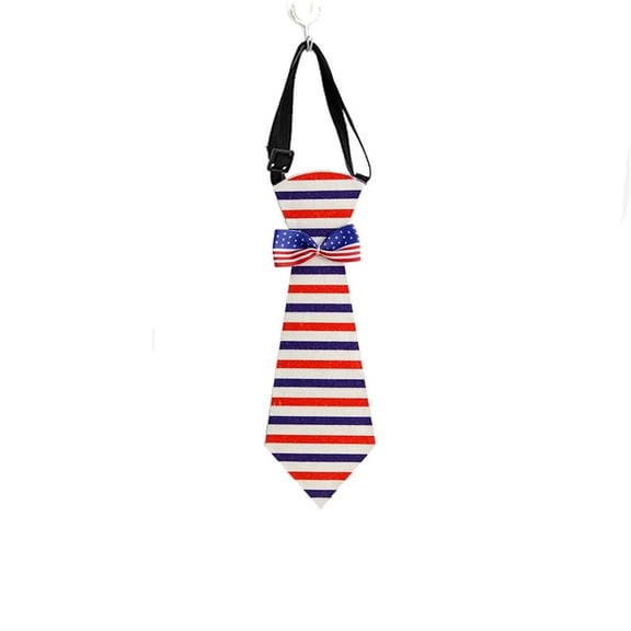 Event & PartyAmerican Independence Day Party Decorative Bow Tie Children's Flag Dotted Tie Adjustable Decorative Bow Tie