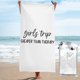 thumbnail image 1 of Viaje de hermanas Más barato que la terapia Toalla de playa Toallas de baño de microfibra Manta de playa suave para desfiles Natación Yoga Mujeres Hombres, 1 of 4