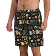 thumbnail image 2 of Balery Basketball Traje de Baño Estilo Hawaiano para Hombre, Shorts de Secado Rápido con Bolsillos-Small, 2 of 6