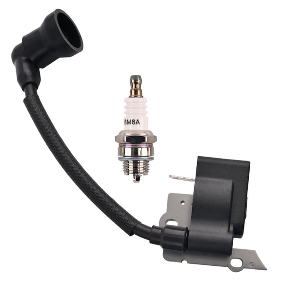 Ignition Coil With Spark Plug 530039163 952030150 545215801 545081826 545024901 501092801 316794791 For Poulan 112 BC2400P BV1650 FL1500 FL1500LE GHT220 PE3500 PP110 PP113 PP115