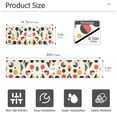 thumbnail image 3 of Yayeee Faucet Mat for Kitchen Sink 14.7" Diatomite Long Splash Guard Pad, Red Geometric, 3 of 7