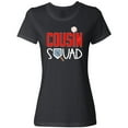 thumbnail image 3 of Inktastic Cousin Squad Baseball and Bat Women's T-Shirt, 3 of 5