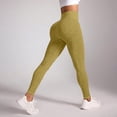thumbnail image 2 of EYNMVR Hidden Scrunch Leggings for Women Amplify Contour Seamless Yoga Pants Compression Gym Workout Booty Lifting Tights, 2 of 4