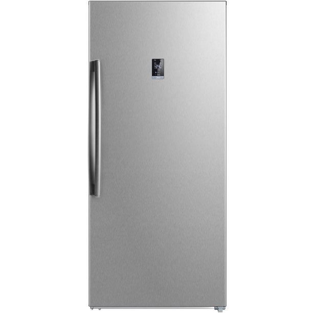 Midea 21.0 cu ft Upright Freezer, Stainless Steel