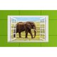 thumbnail image 4 of Ounissouiy Animales pegatinas de pared pinturas póster dormitorio paisaje PVC arte Mural calcomanía ventana hogar negocio papel tapiz Decoración Decoración del hogar Ounissouiy HA075193-01, 4 of 6