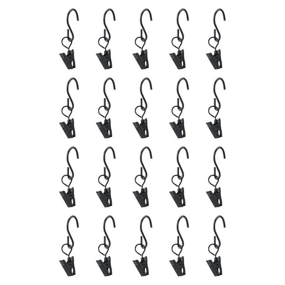 Curtain Hook Clip Curtain Buckle Curtain Accessories Curtain Clip Cute European Simple Foreign Trade Clip 20PCS