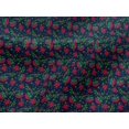 thumbnail image 4 of oneOone Viscose Jersey Fabric Leaves & Floral Block Print Fabric BTY 60 Inch Wide, 4 of 4