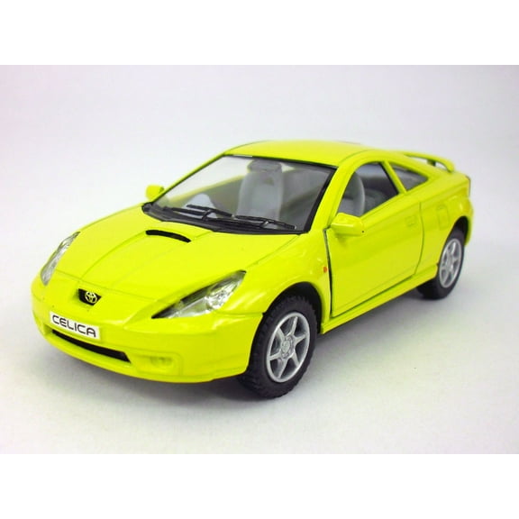 5 inch Toyota Celica 1/34 Scale Diecast Model - Yellow